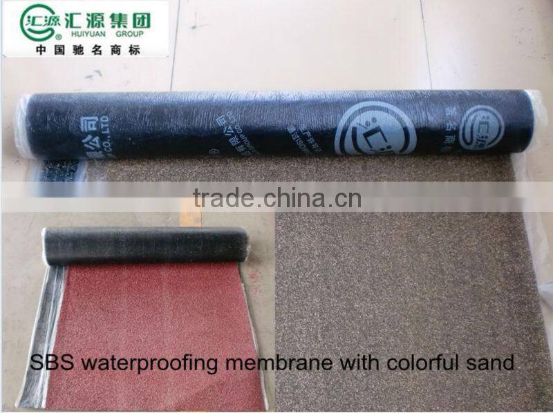 APP/SBS modified torched on bitumen waterproof membrane