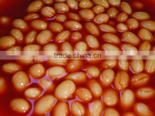 canned soy beans in tomato sauce
