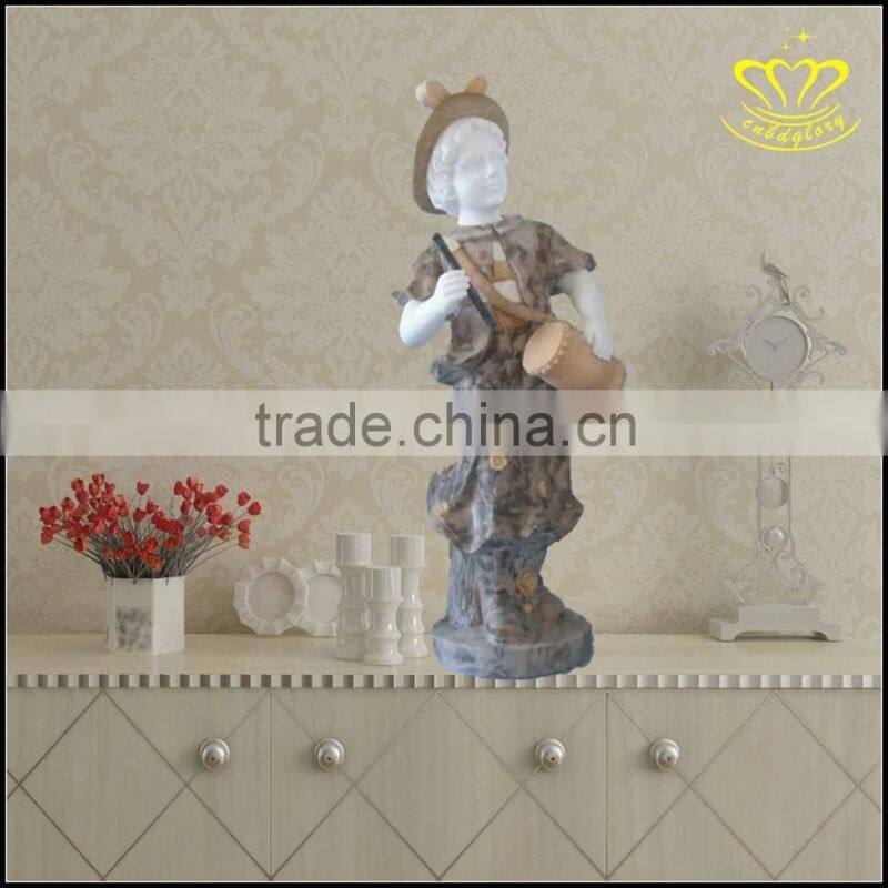 Western character statue Home Furnishing marble bust European indoor decoration