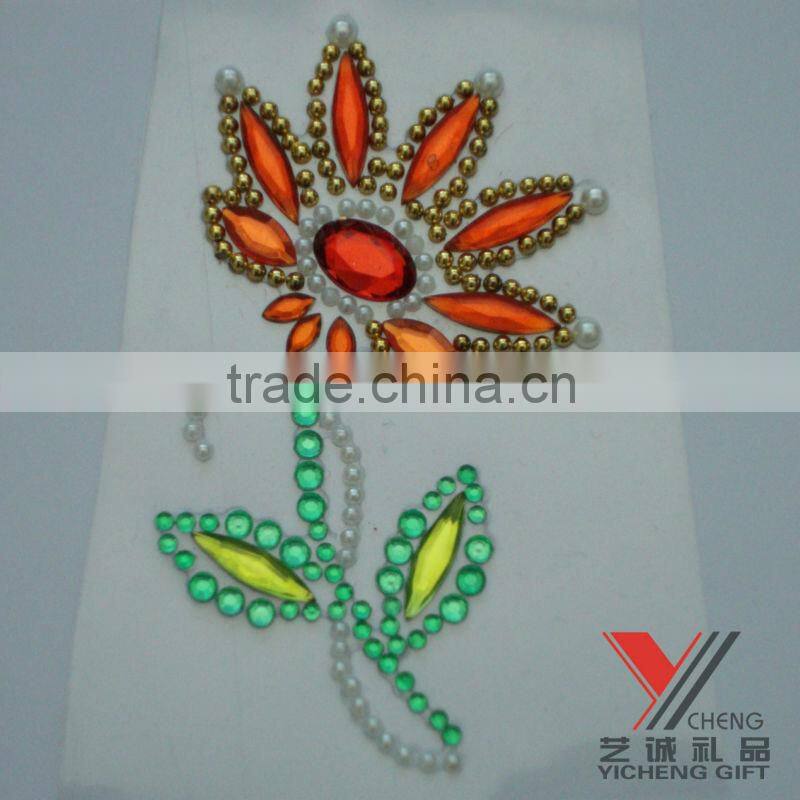 butterfly acrylic laptop sticker