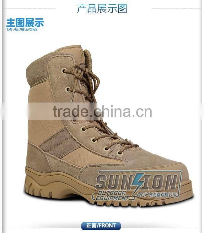 High-quality Field operation rubber outsole safety boots