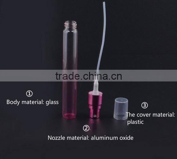 10 ml color blue glass bottle Regulation of perfume bottle