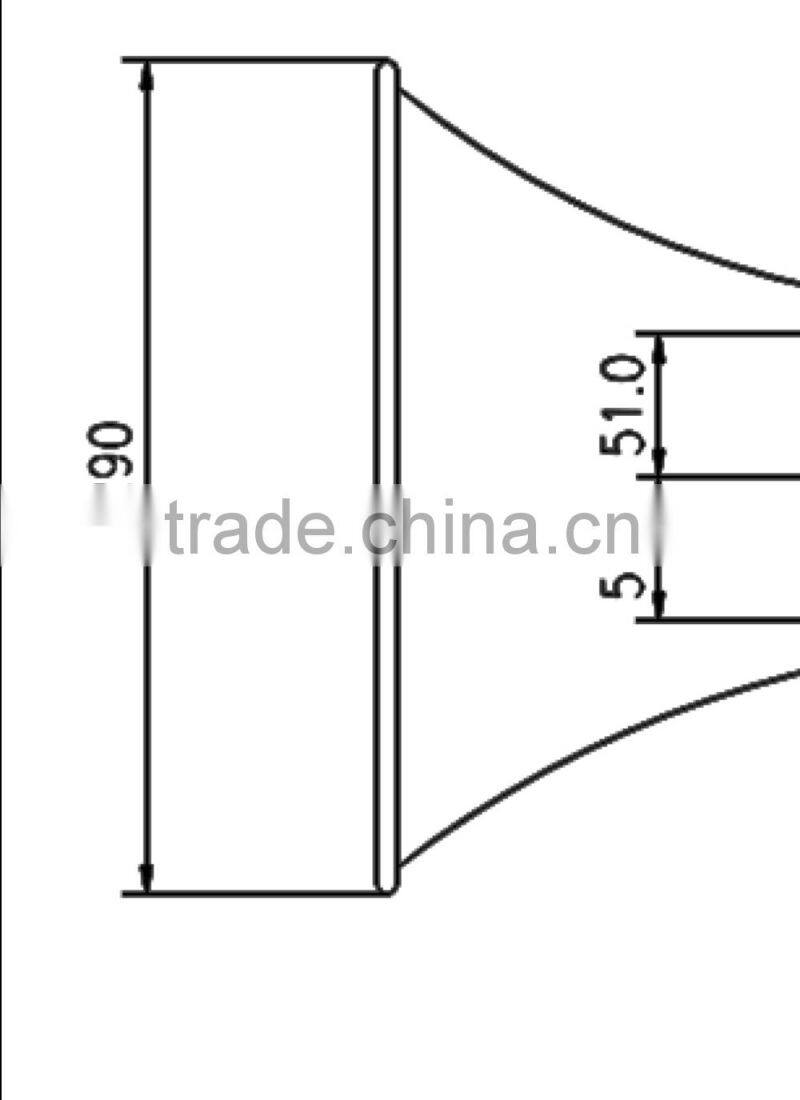 SPH-1130 Square plastic midrange speaker/top quality speaker from china