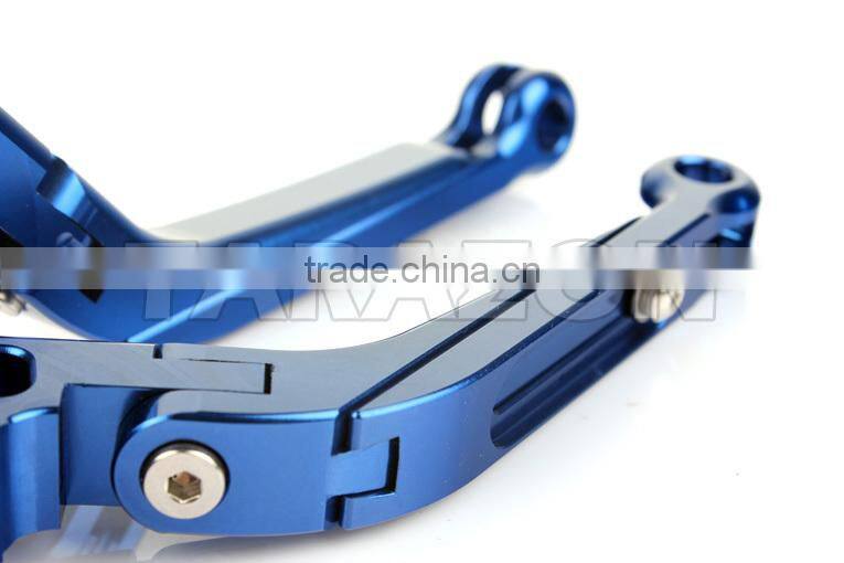 After market CNC billet extendable folding brake clutch lever aluminum lever
