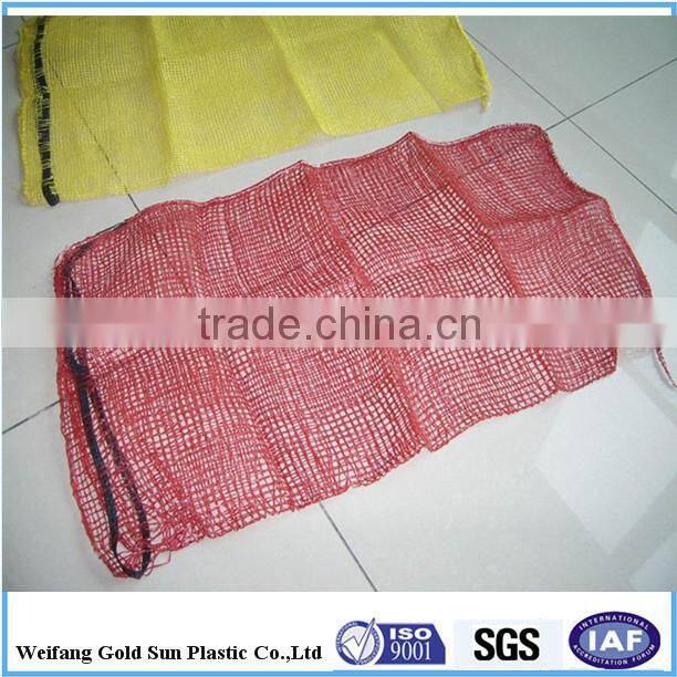 raschel mesh bag,3kg 5kg raschel bag,firewood mesh bag