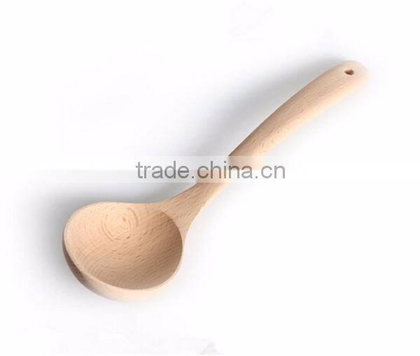 personalized wooden soup noodle spoon