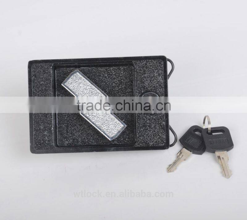 Compact shelving lock for cabinet/wardrobe/locker