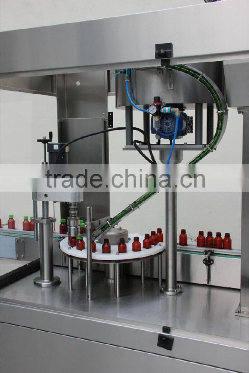 Small Bottle Filling and Capping Machine for Agrochemicals/Lotion