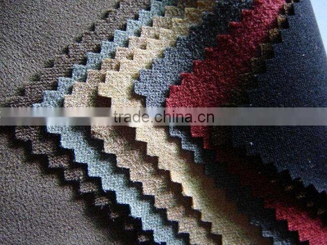 suede fashion bag decorative fabric
