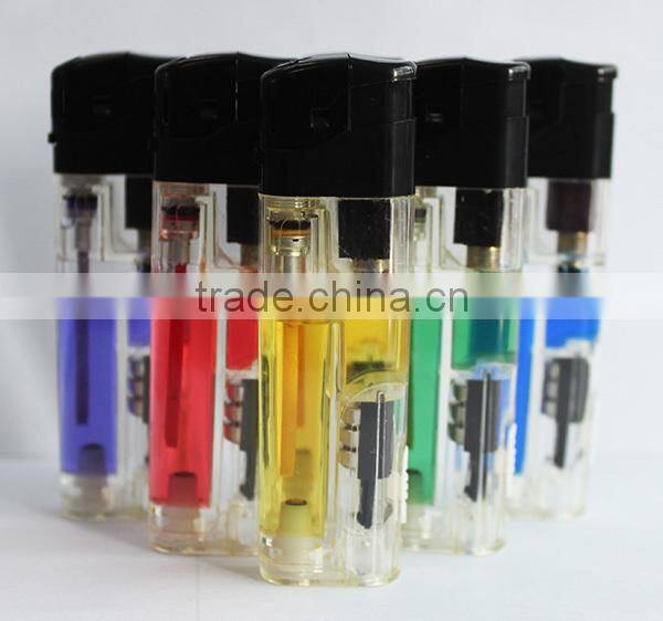 Black head color gas electronic lighter