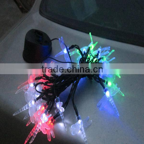 Solar Christmas Lights with Solar Panel for Christmas Tree