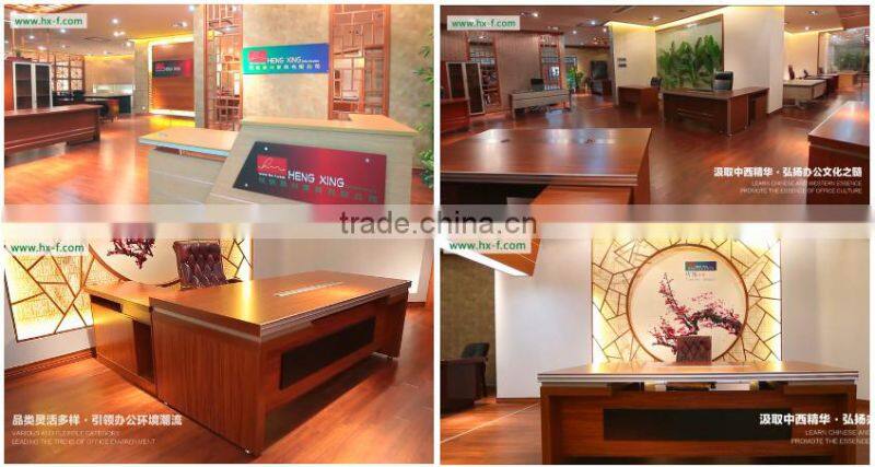 Comfortable Metal Base Swivel Office Chair Leather Office Chair (HX-986B)