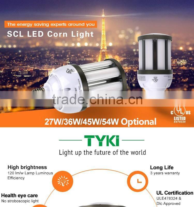 Manufactureral big production led corn lamp with competitive price 27w-120w