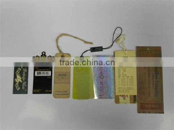 Paper Garment Tag with String