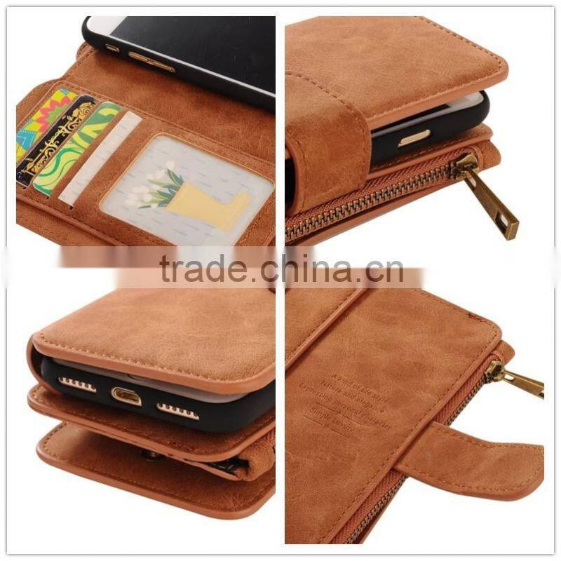 2016 new product OEM design leather custom cell phone case,for iphone 7 cover,for iphone 7 case