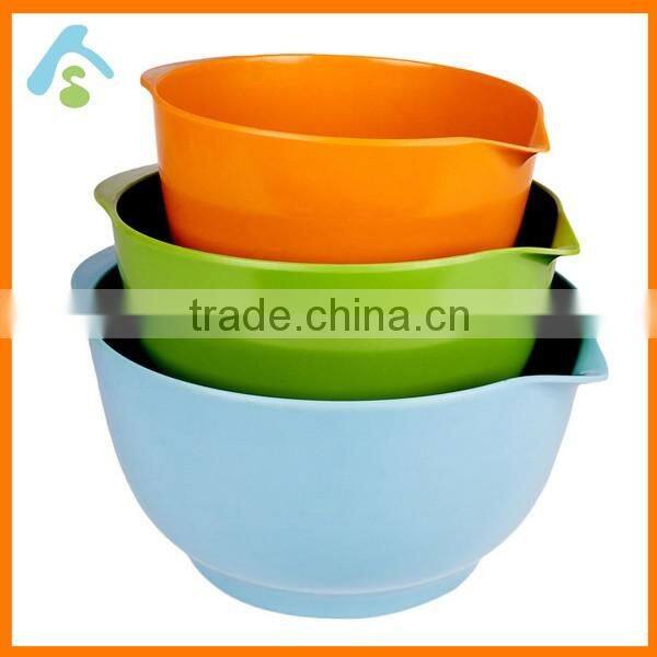 100% Melamine Mixing Salad Bowls,Food safty,Very Popular in the USA & Europe