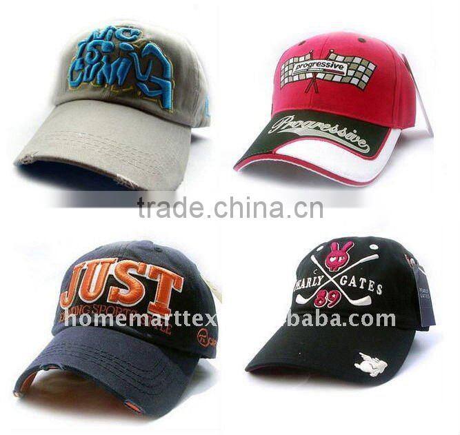 Promotional Custom Embroidery Baseball Cap Sports Cap Hat And Cap