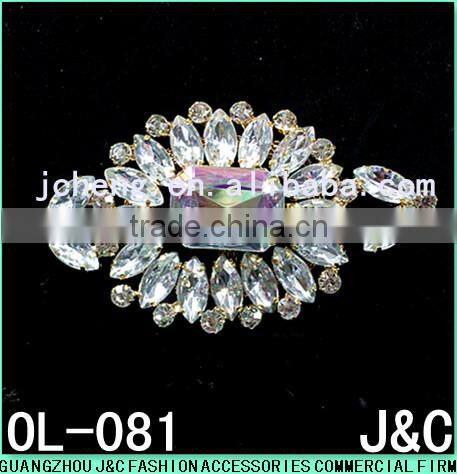 The latest sandals ornaments gold flower copper