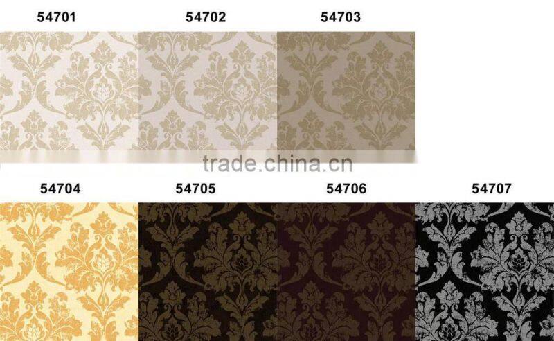 3D leather wallpaper for TV background wall /bedroom