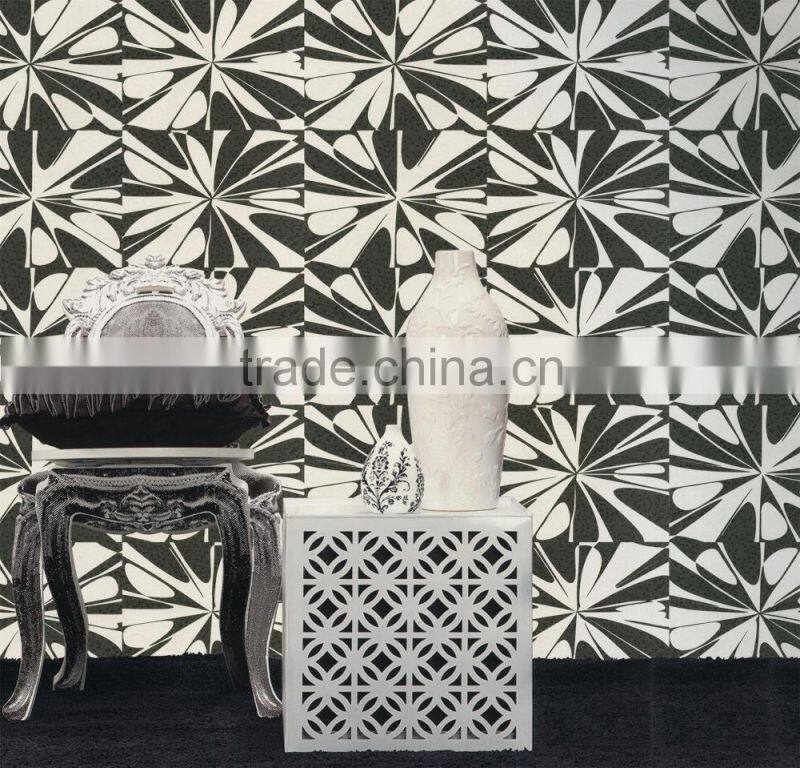 2015 modern style removable wallpaper roll for living room