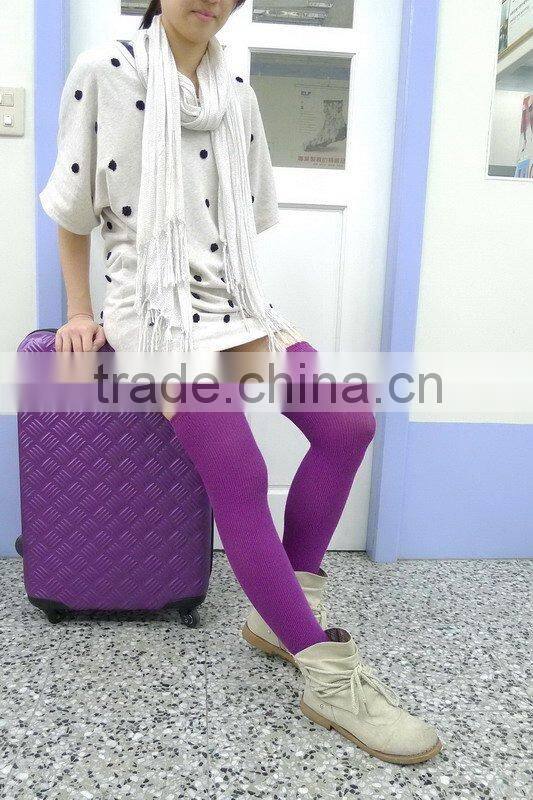 Colorful ladies' leg warmer