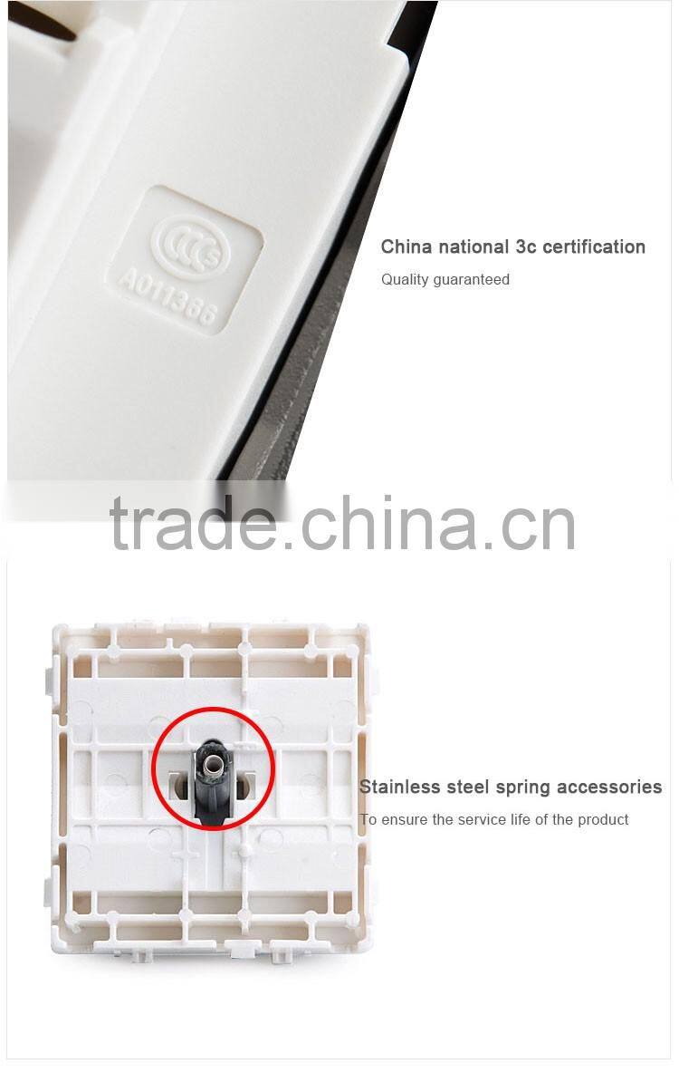 television socket and pc socket pressure- line type
