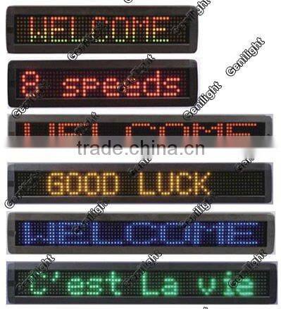 7*50 pixels Single Line LED Message Screen LED Scrolling Screen LED Moving Screen