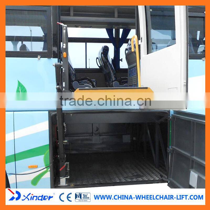 WL-T Rotating Electric Hydraulic Coach Wheelchair Lift for Tourist Bus