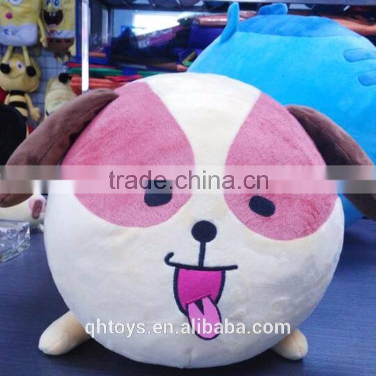 2016 new design custom big size fat super cute plush animal
