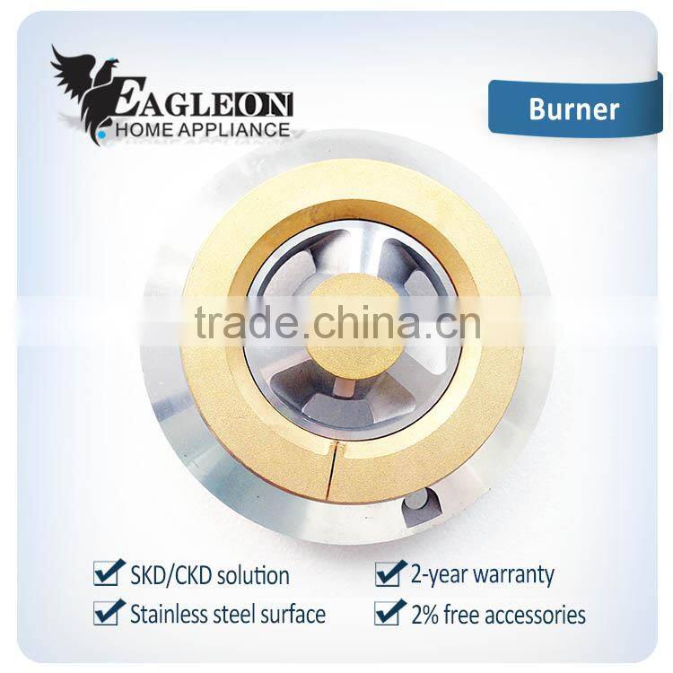 copper gas grill burner parts burner cap Sabaf burner Golden copper burner