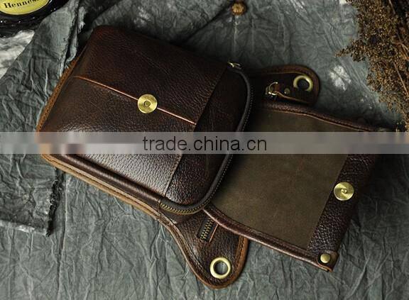 Boshiho waist pack vintage leather pouch