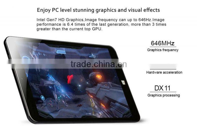 In Stock Original CHUWI VI8 WIN 8.1+Android 4.4 Dual OS 64bit Quad Core 1.8Ghz 2GB +32G 2.0MP 1280x800P Tablet PC