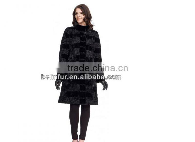 Factory Direct Selling High Quality Sheep Fur Coats For Woman