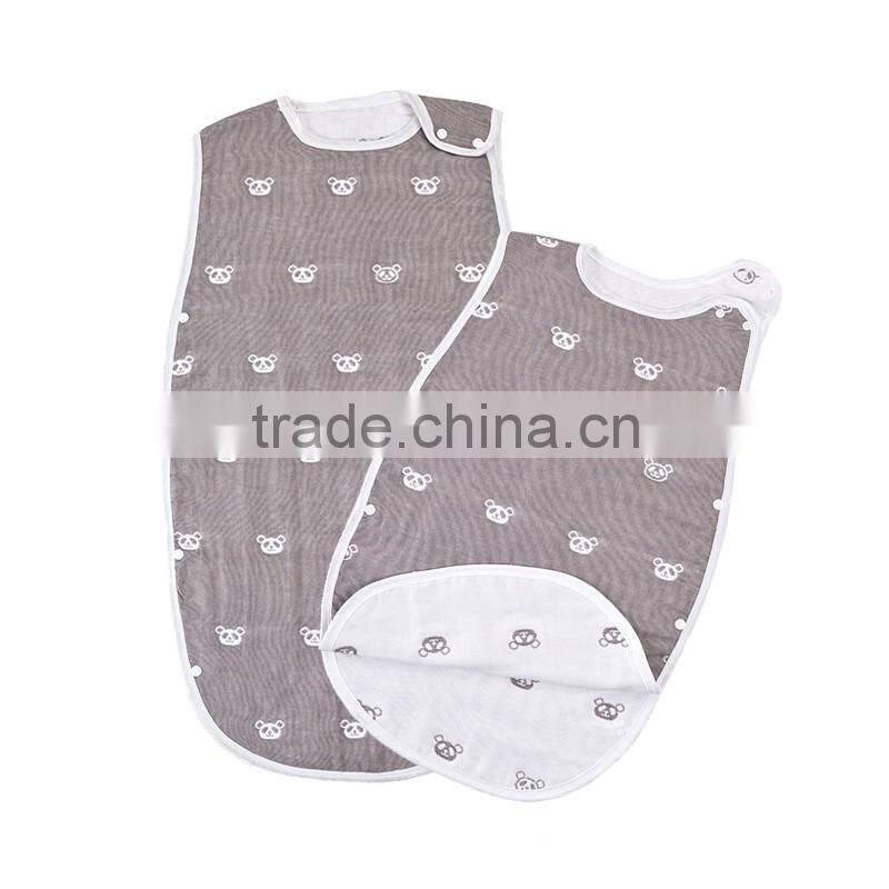 New Arrival Gauze Cotton Kids Cute Sleeping Bag