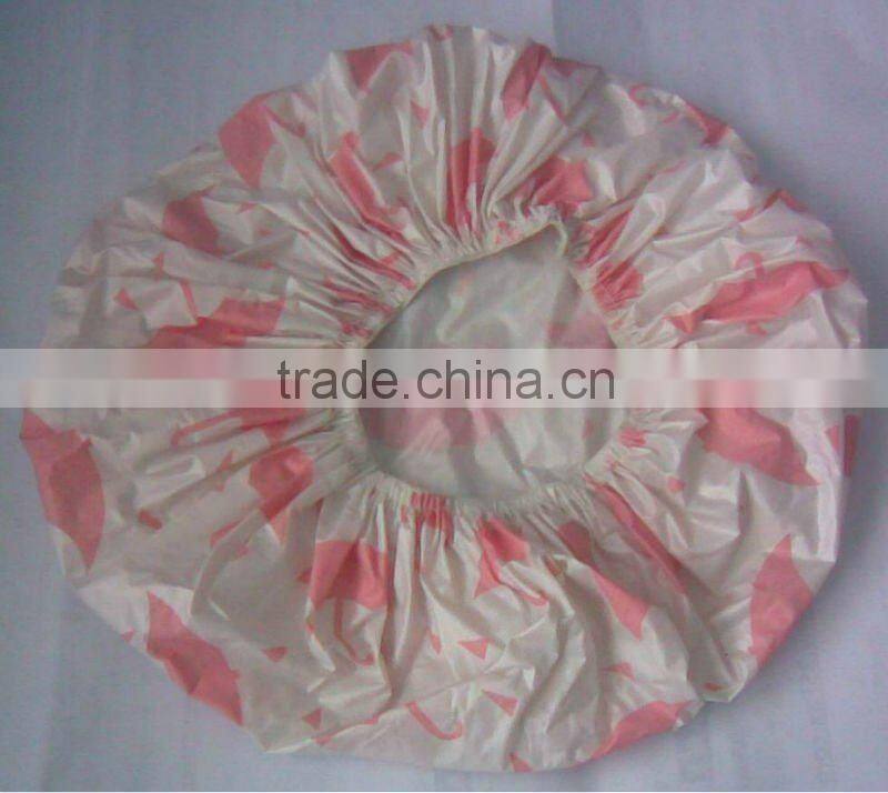 fashion cartoon EVA shower cap