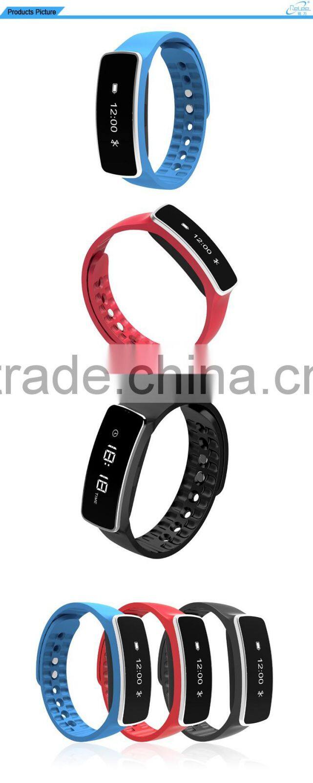 Original Sleep Monitoring bluetooth 4.0 sport silicon smart band bracelet