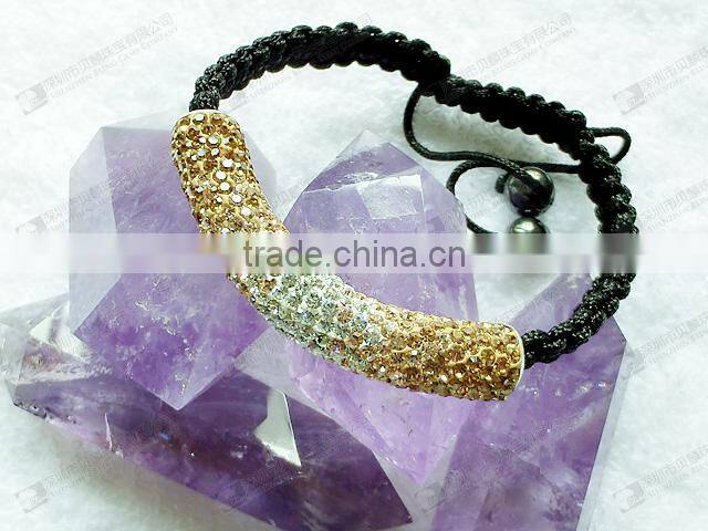 Gold shamballa bracelet for woman shamballa bracelet wholesale