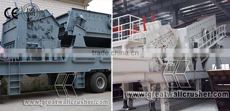 High Efficient Portable Mobie Crushing Plant