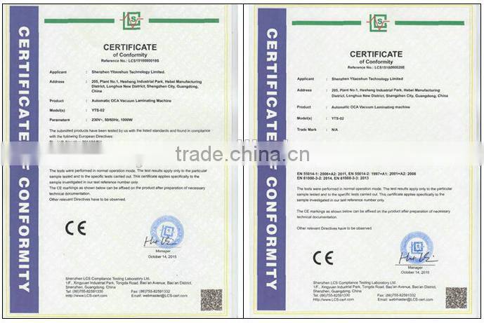 wholesale high quality laminating machine for repair iphone sumsung S7 edge lcd Refurbish Machine