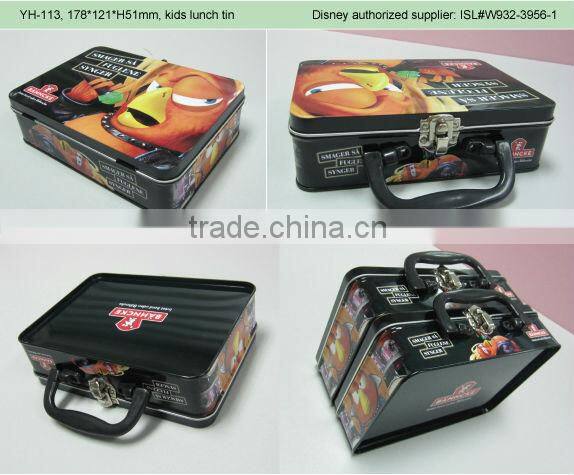 custom printed lunch tin