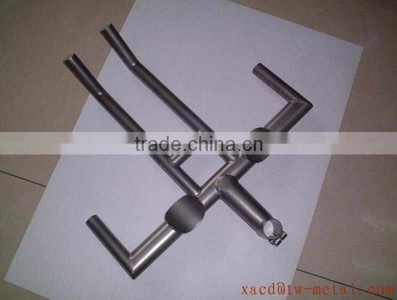 2016 new style TT handlebar OEM Ti bike parts custom time trial bicycle handlebar make XACD titanium TT bike handlebar