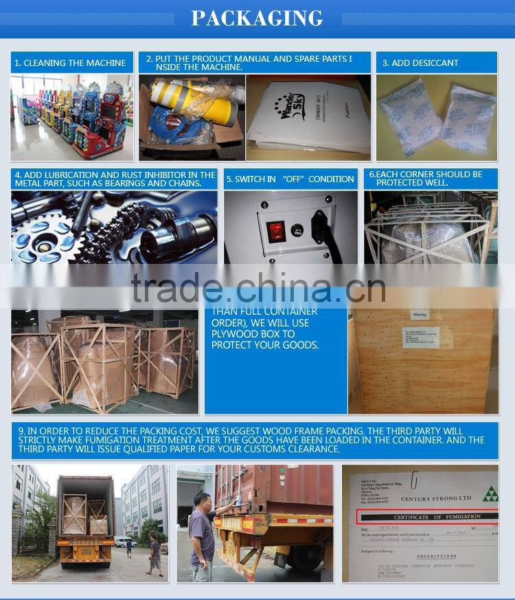 Funshare 2015 simulator gun shooting game machine Time Crisis 4 for 2 players exciting video game machine