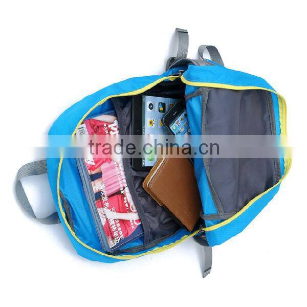 2014 best promotional sport bag durable polyester school backpack