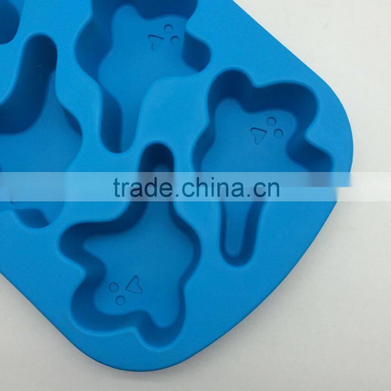 Ghost Shape For Halloween Silicone Baking Cake Mold Candle Mold