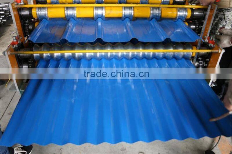 DIXIN 1050/1064 sheet roll forming machine/roof wall panel sheet making machine