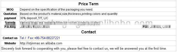 Moisture proof plastic roll film for cookies packaging
