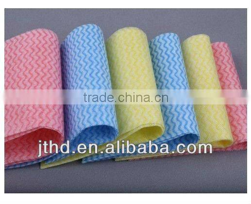 Oil absorbent car wash Cross lapping Single Pack Wet Wipes Cleaning Wipes Nonwoven Fabric