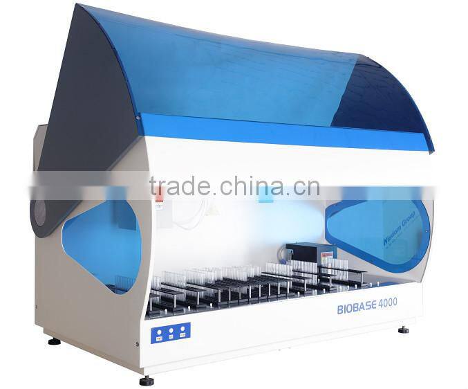 BIOBASE4000 fully automatic elisa analyzer for sampling, incubation, washing and data processing