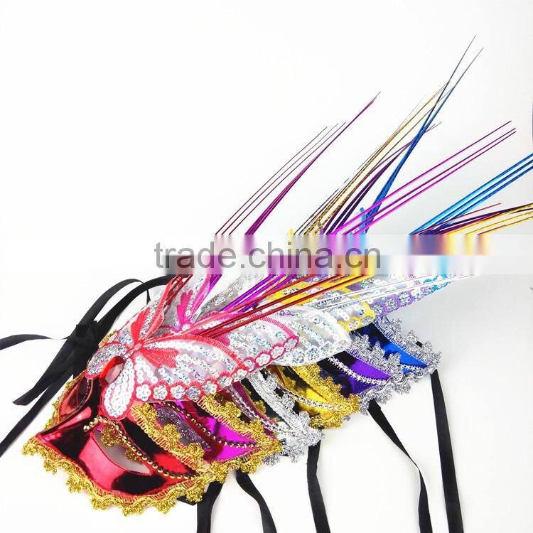 Mixed design led light PVC mask , halloween carnival party mask ,masquerade led mask for kids