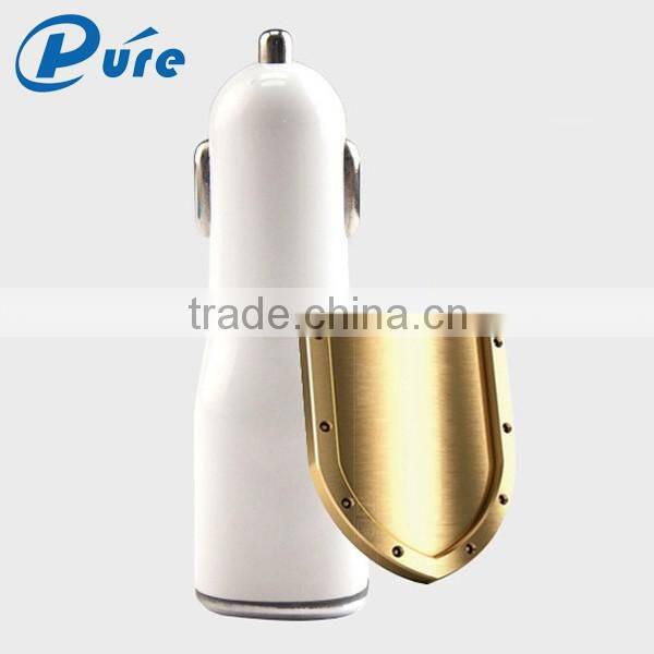 manufacturer promotional 12v car charger socket with 1.5v/2.1A accepr OEM